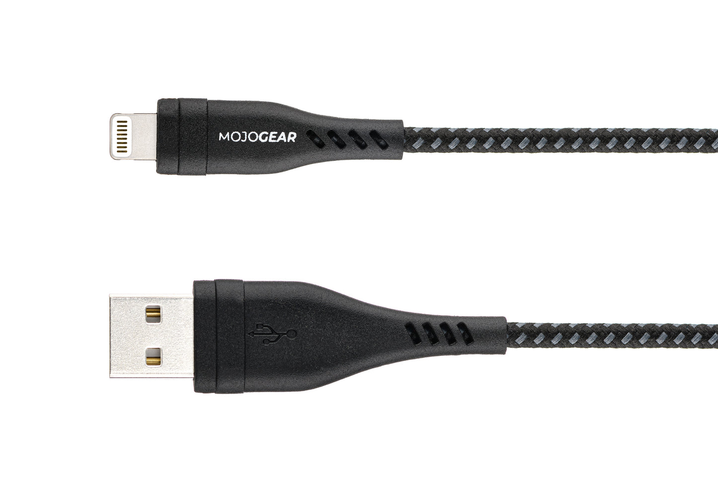 MOJOGEAR CHARGE+ 140 Watt oplader met USB naar Lightning kabel 1,5 meter | iPhone snellader