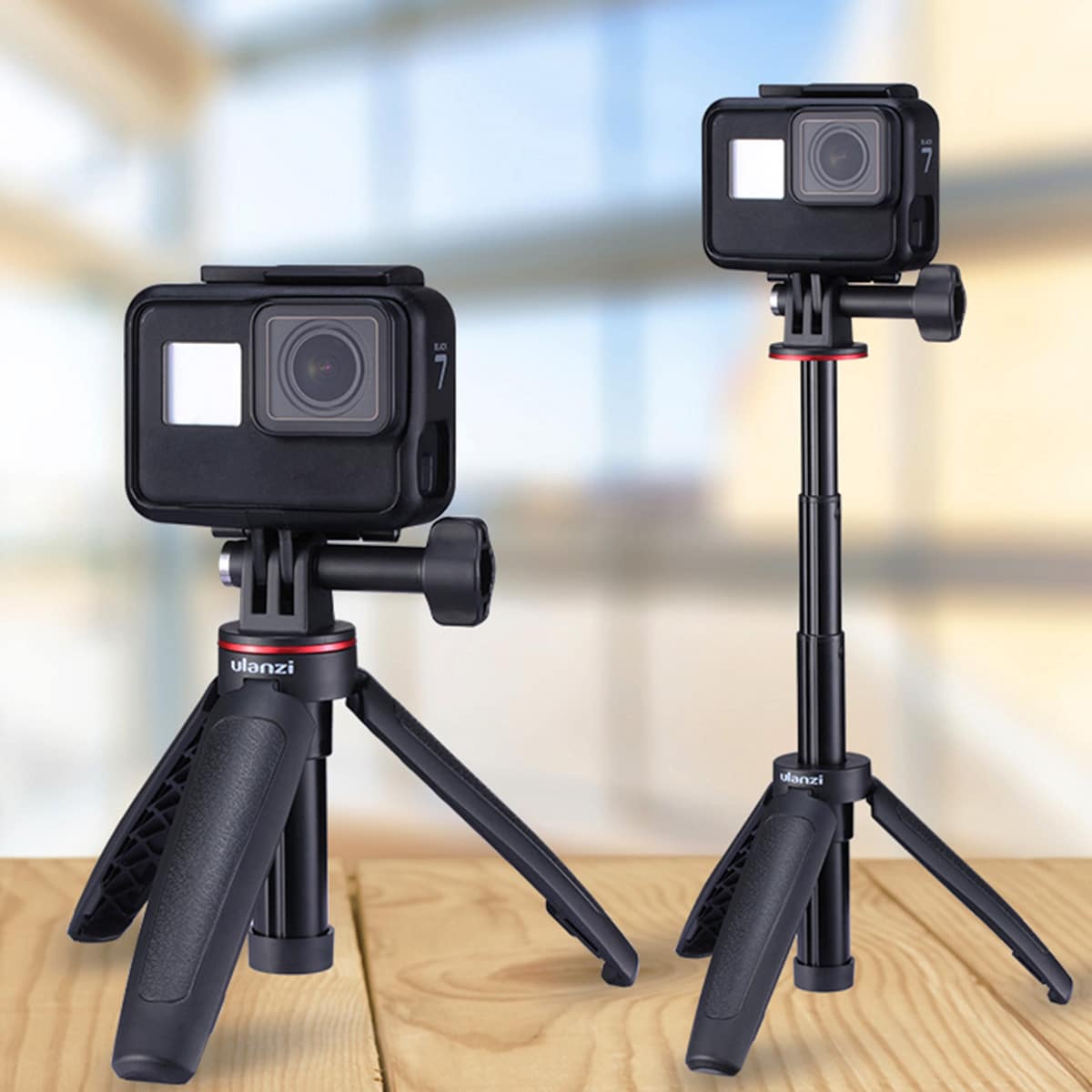 Ulanzi MT-09 GoPro vlogging tripod, hand grip & selfie stick