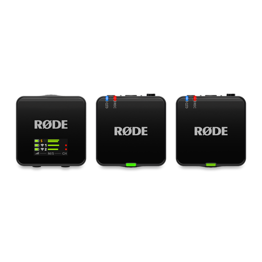 RØDE Wireless GO III (Gen 3) draadloze microfoon-set met 2 zenders - Draadloze microfoons