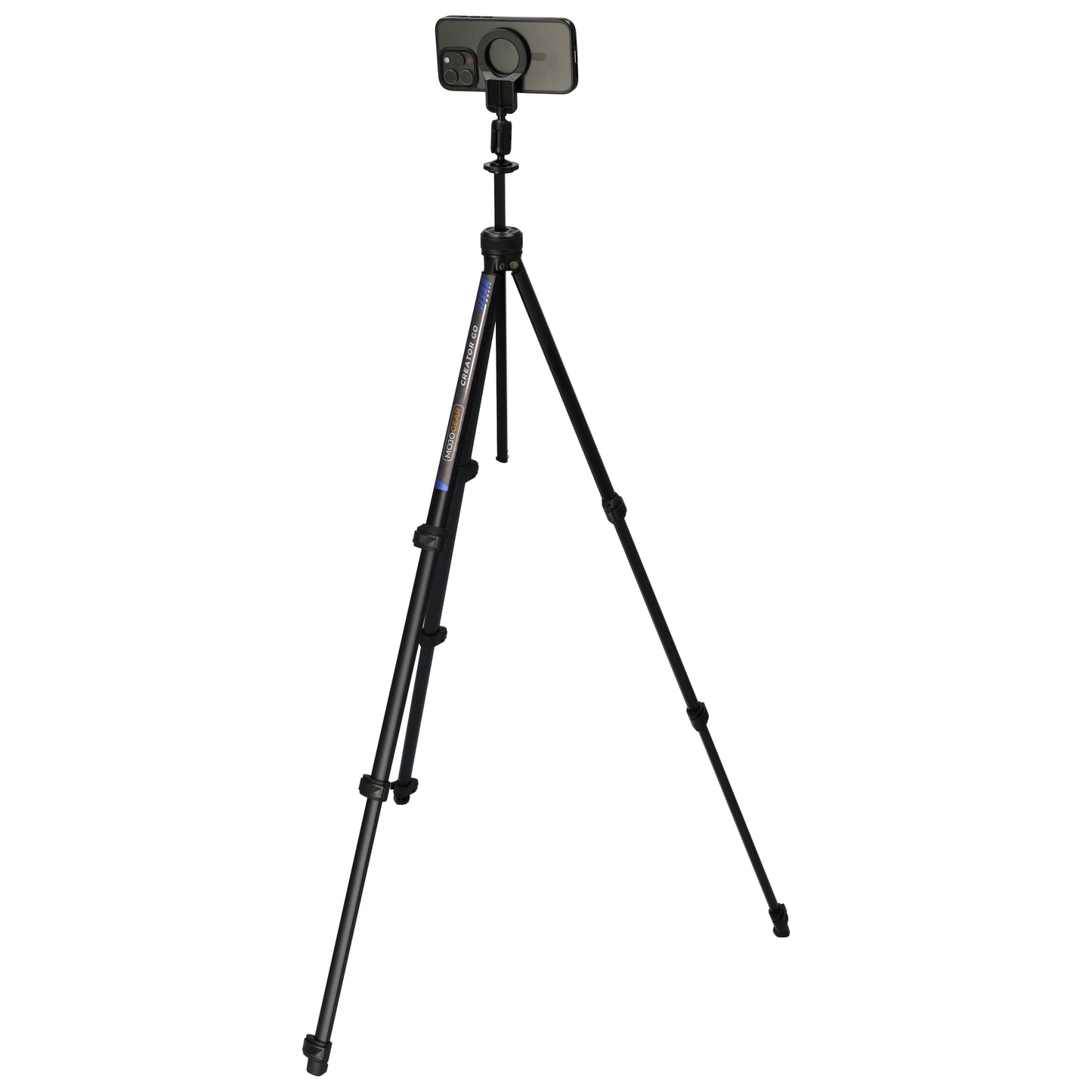 MOJOGEAR Creator GO KIT - Lichtgewicht reisstatief met Video Head & MagSafe mount 153 cm - Statieven en toebehoren