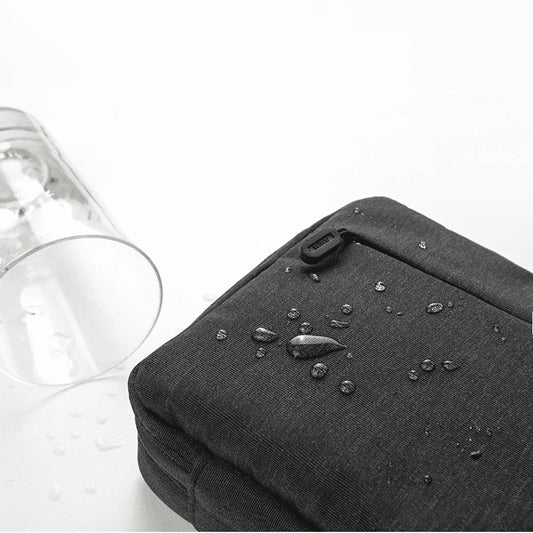 WiWu Cozy opbergtas - organizer voor elektronica & kabels - Medium - Zwart - Tassen