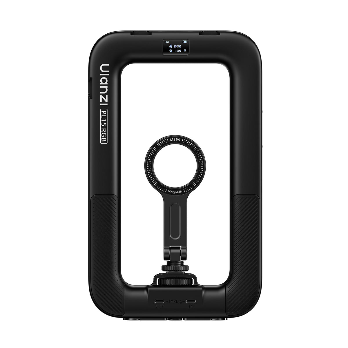 Ulanzi PL15RGB Ring Lamp Video Rig for Smartphone - MagSafe
