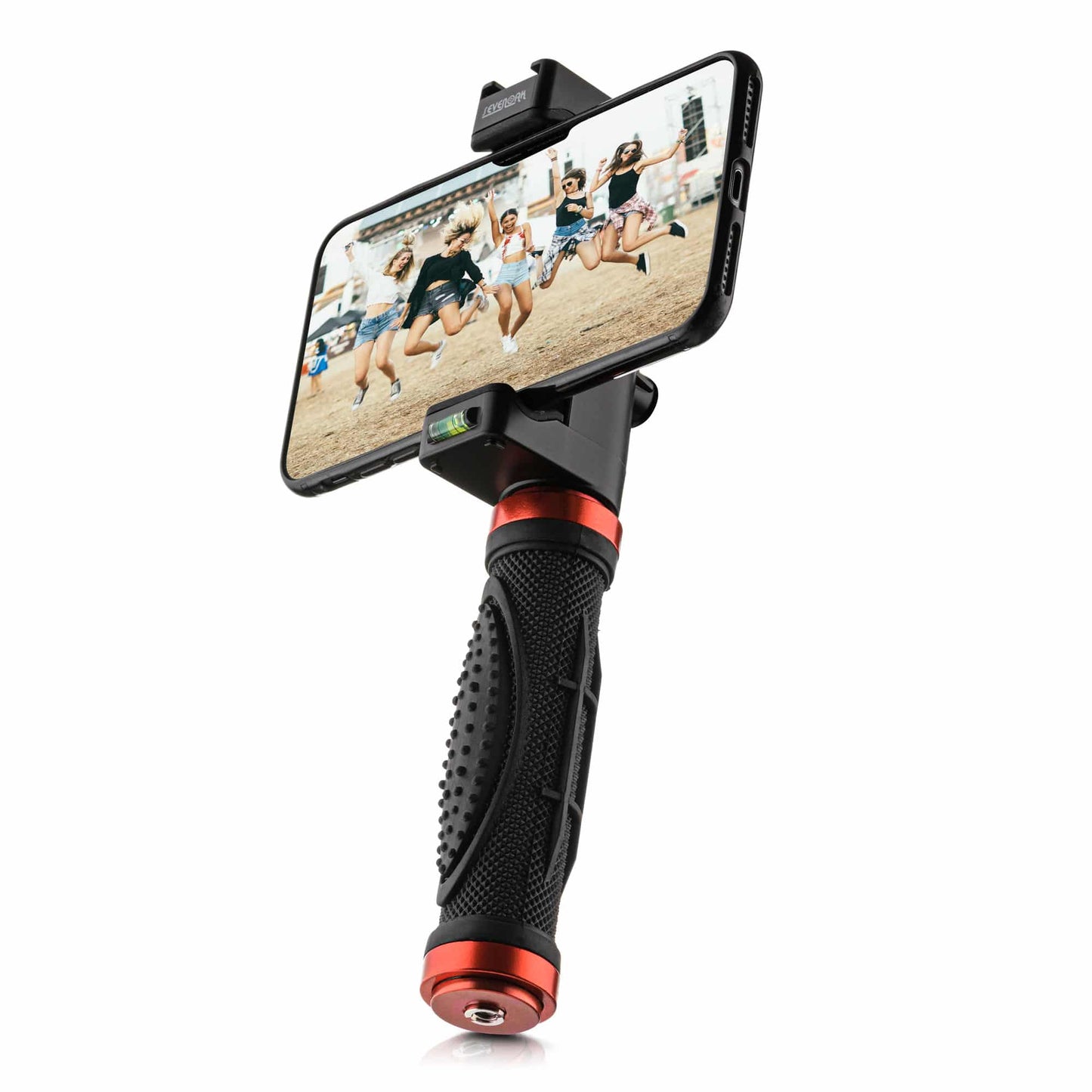 Smartphone Grip Combo: Sevenoak SK-PSC1 phone holder + Hand Grip Rubber