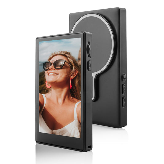 MOJOGEAR VS4 Touchscreen Selfie Vlog Monitor - Black
