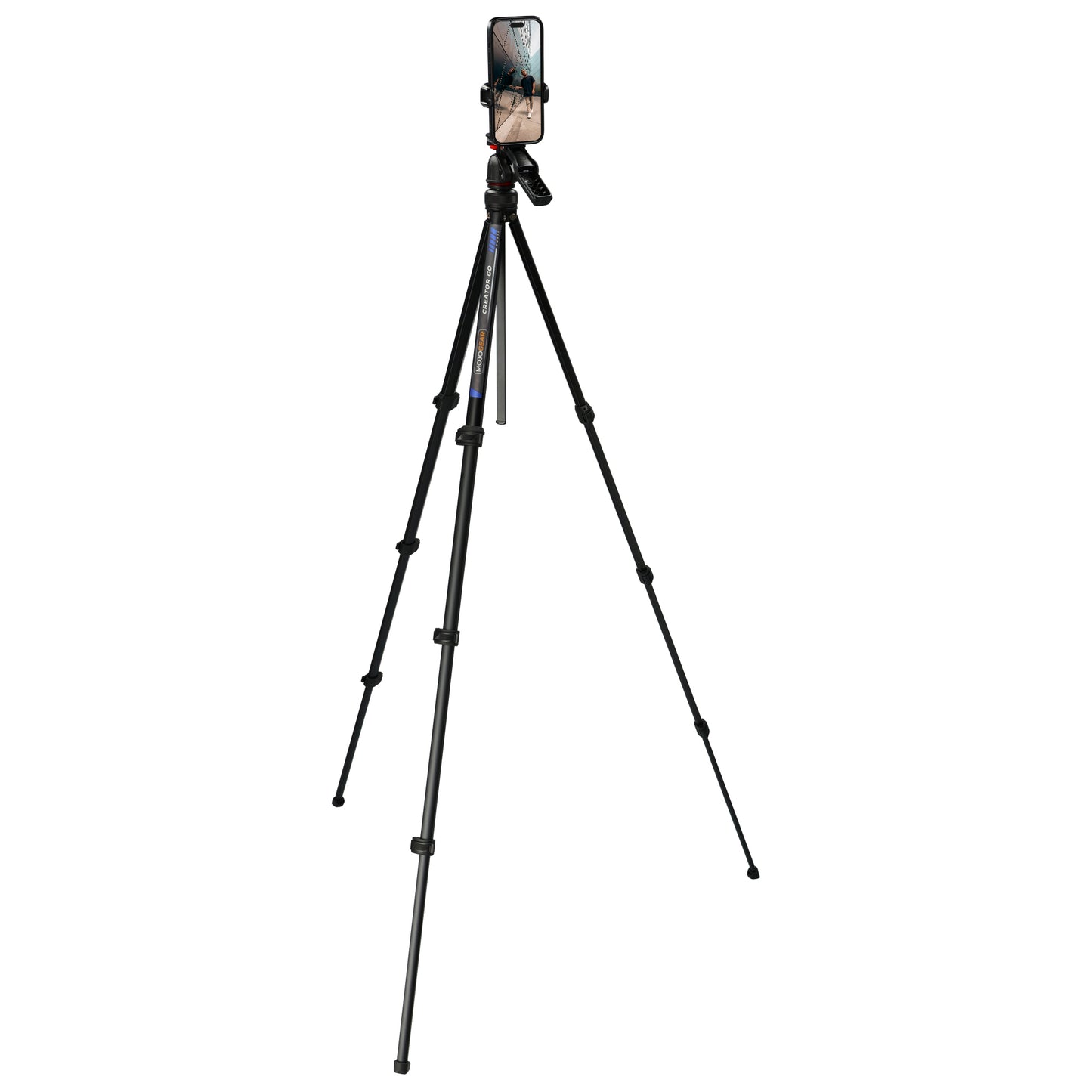 MOJOGEAR Creator GO Video - Lichtgewicht reisstatief 153 cm - Statieven en toebehoren