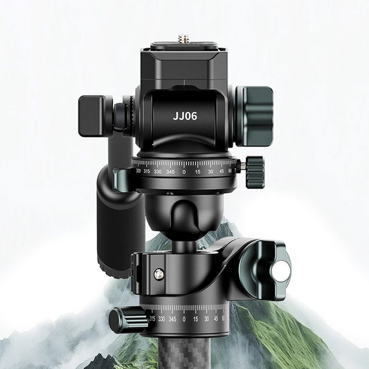 Ulanzi GlideGo JJ06 Video Tripod met kantelbare arm - Carbon - Grote statieven