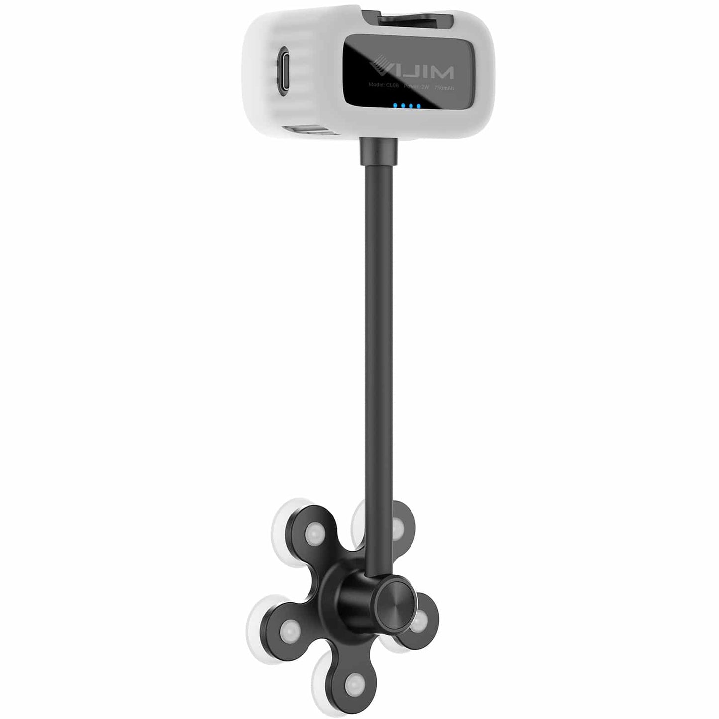 VIJIM CL12 Mini Video Light with Suction Mount for Video Calling