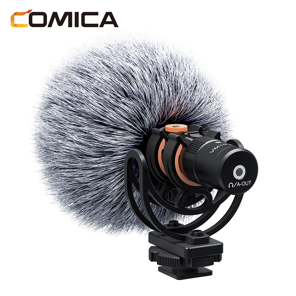 Comica VM10 Pro compact microphone for phone and camera - with 3.5mm and USB-C