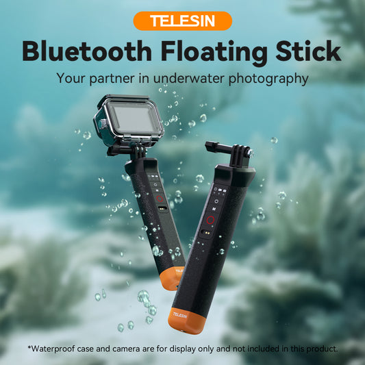 Telesin Onderwater Bobber met Remote voor GoPro - GoPro Onderwater-accessoires