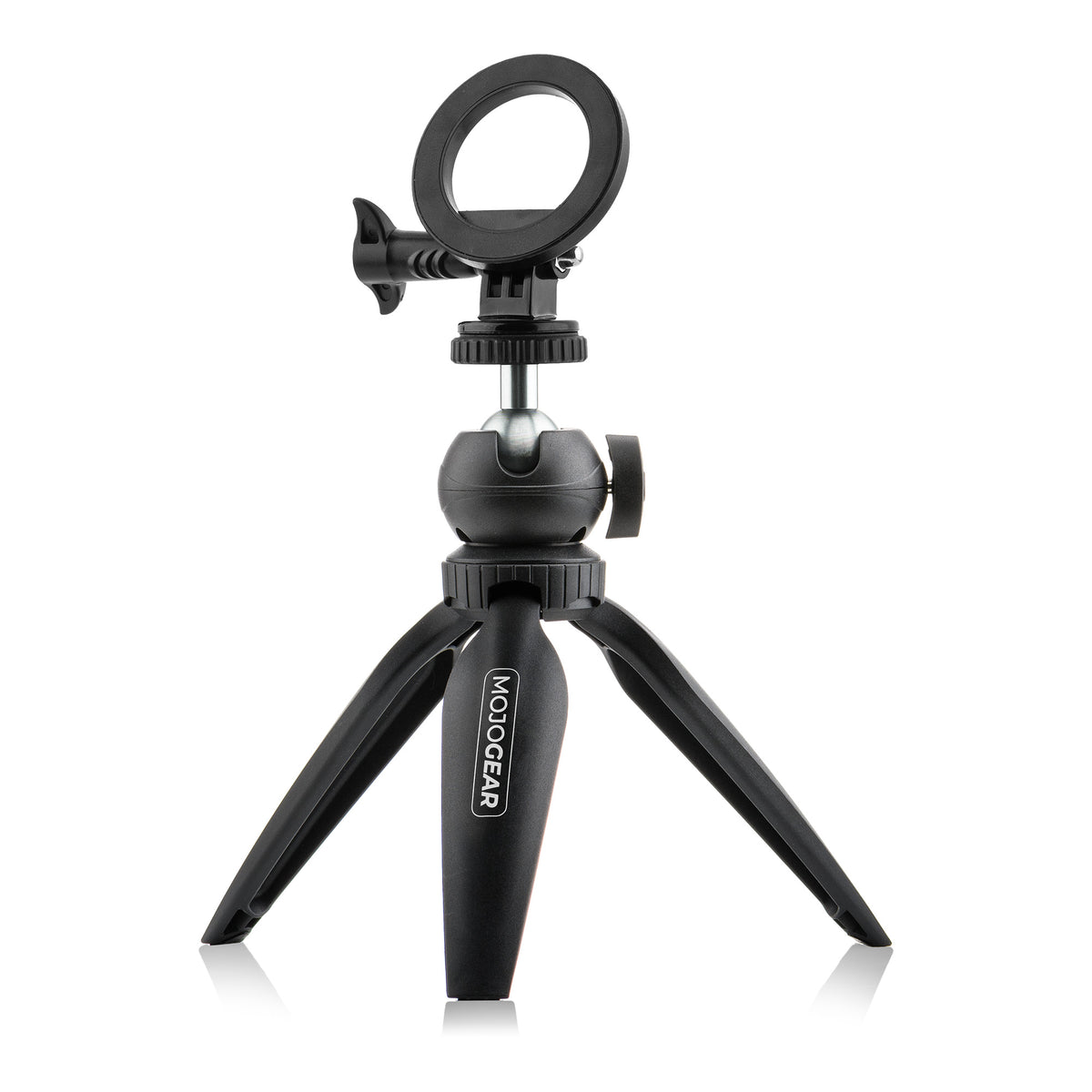 MOJOGEAR Mini-statief vlog KIT: tafelstatief & magnetische telefoonhouder - Ministatieven