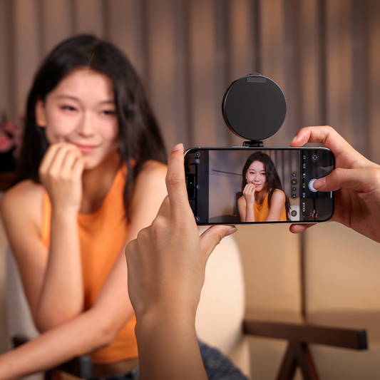 Ulanzi LM23 Smartphone Ring Light V2 met Magsafe - Wit - Videoverlichting