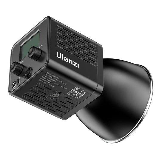 Ulanzi 40W PRO COB Lamp Bi-Color met accu & USB-C - tot 50W - Videoverlichting
