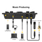 7RYMS Podcast Kit Solo - Caster, microfoon, koptelefoon -