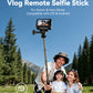 Telesin Vlog Selfie Stick for GoPro, DJI and Smartphone - With Bluetooth remote