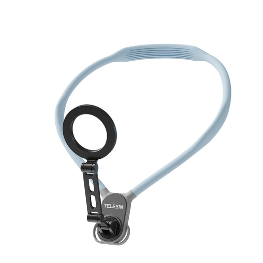Telesin MagSafe Smartphone neck mount extra groot - Sky Blue - Telefoonhouders