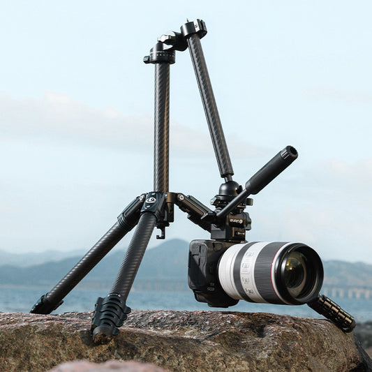 Ulanzi GlideGo JJ06 Video Tripod met kantelbare arm - Carbon - Grote statieven
