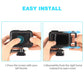 MOJOGEAR Frame for GoPro Hero 9 / 10 / 11 / 12 - with 2 Cold Shoe Mounts