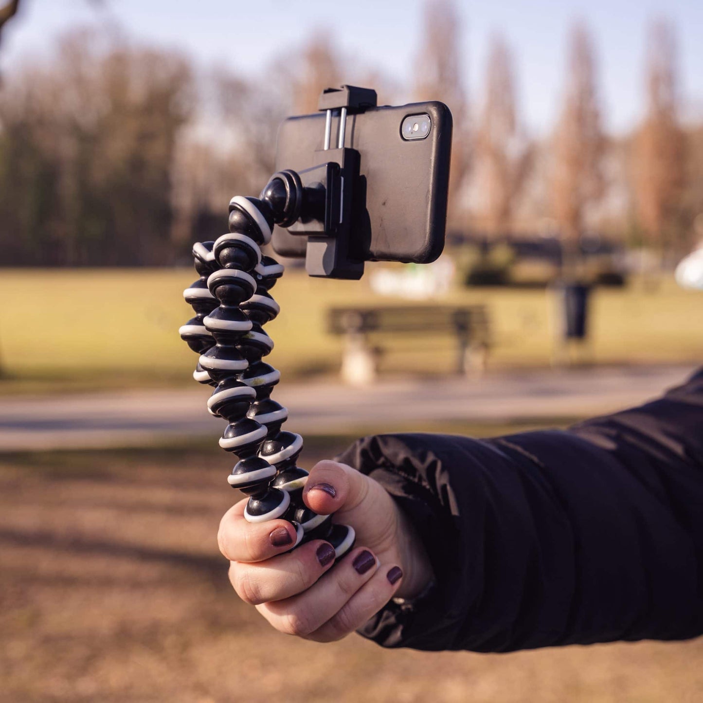 Flexibel statief met extra flexibele poten - Flexibele statieven