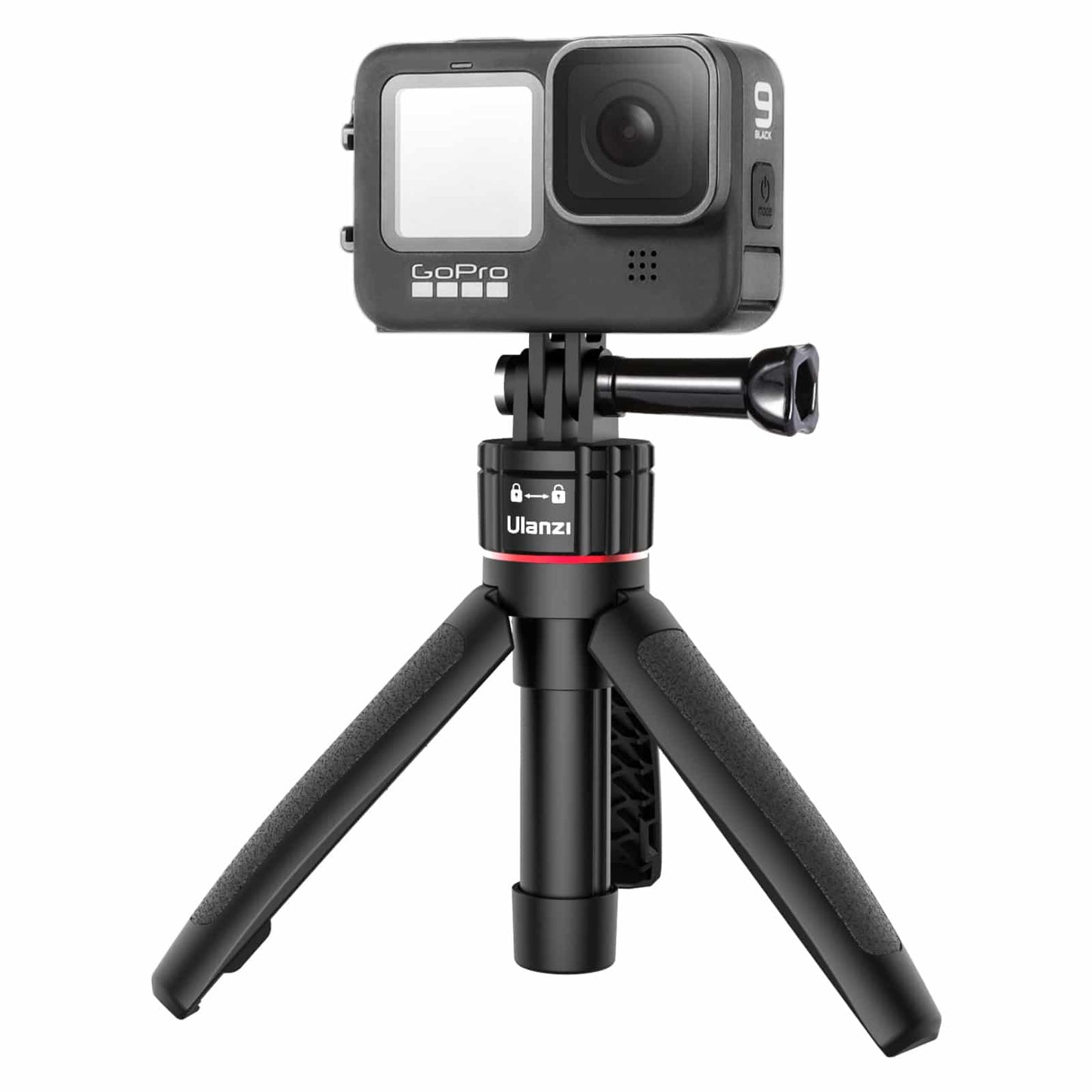 Ulanzi MT-31 GoPro vlog tripod, handle & selfie stick - with quick release mount