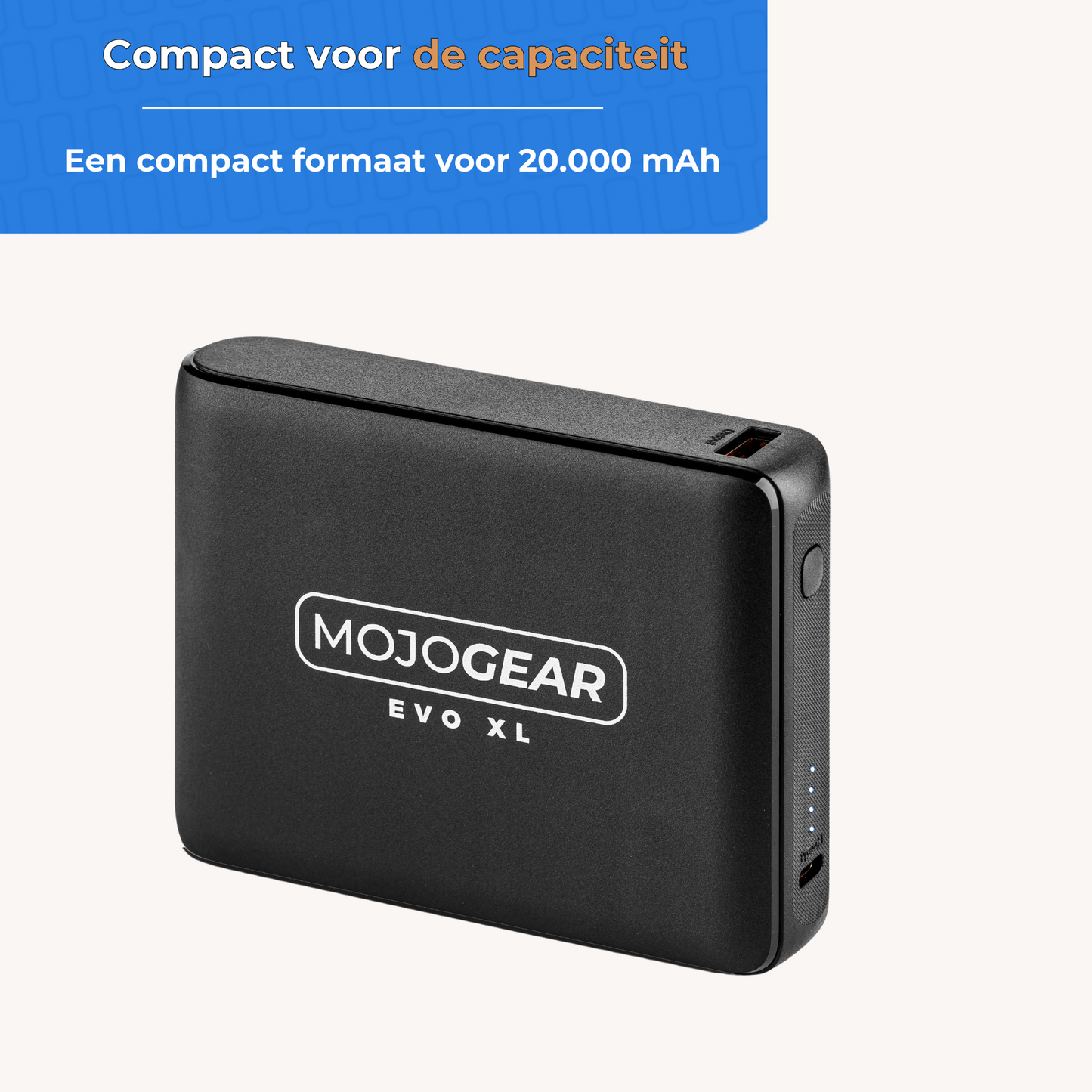 MOJOGEAR EVO XL power bank 20,000mAh