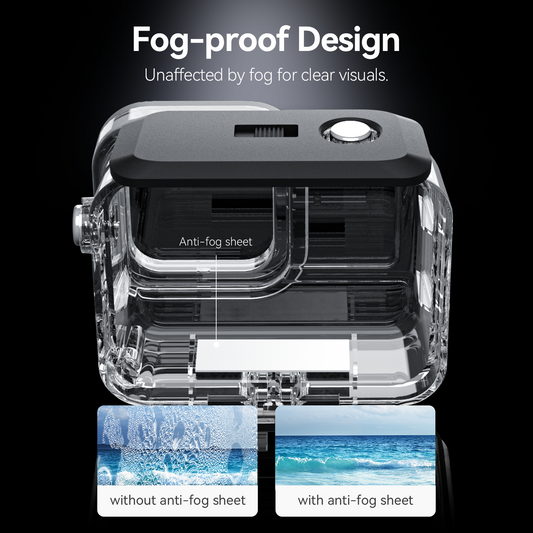 Telesin Waterproof Case voor Insta360 ACE Pro - GoPro-accessoires
