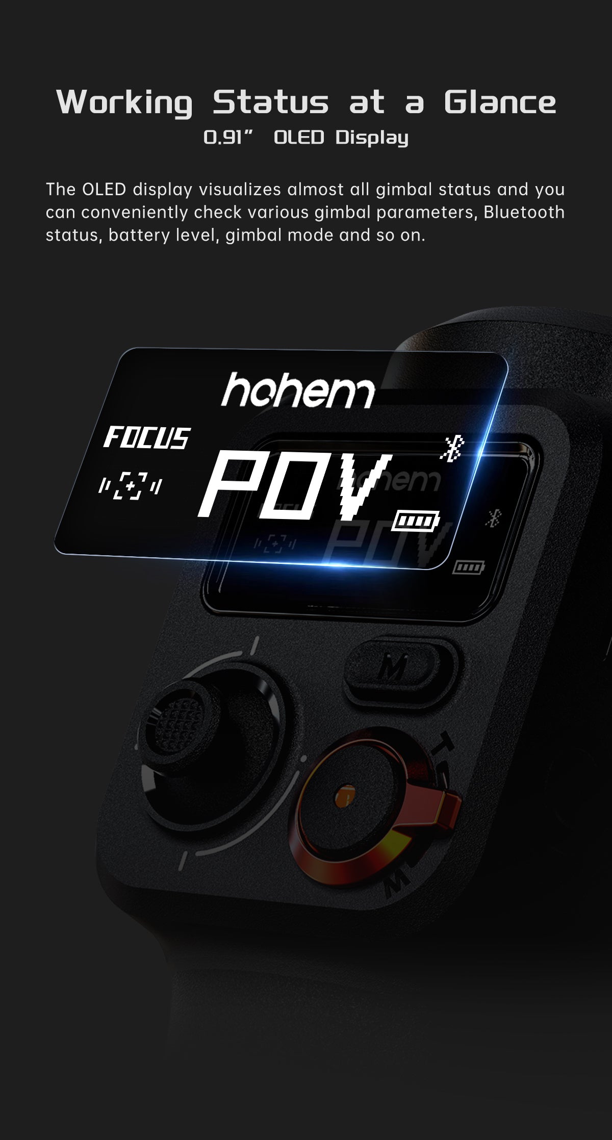 Hohem iSteady M6 - premium smartphone gimbal