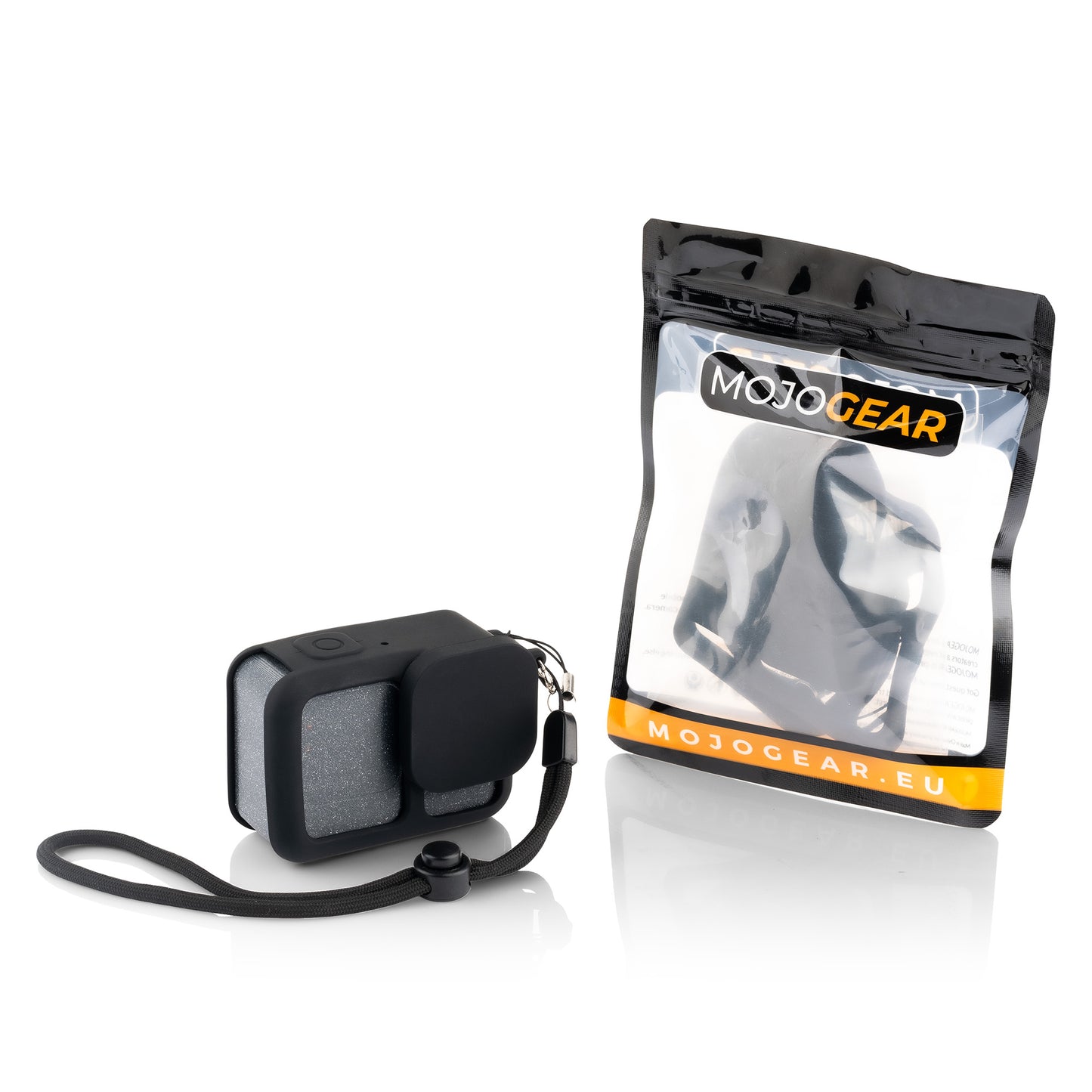 MOJOGEAR Siliconen beschermhoes + lensdop voor GoPro Hero 13 - GoPro Cases & behuizingen
