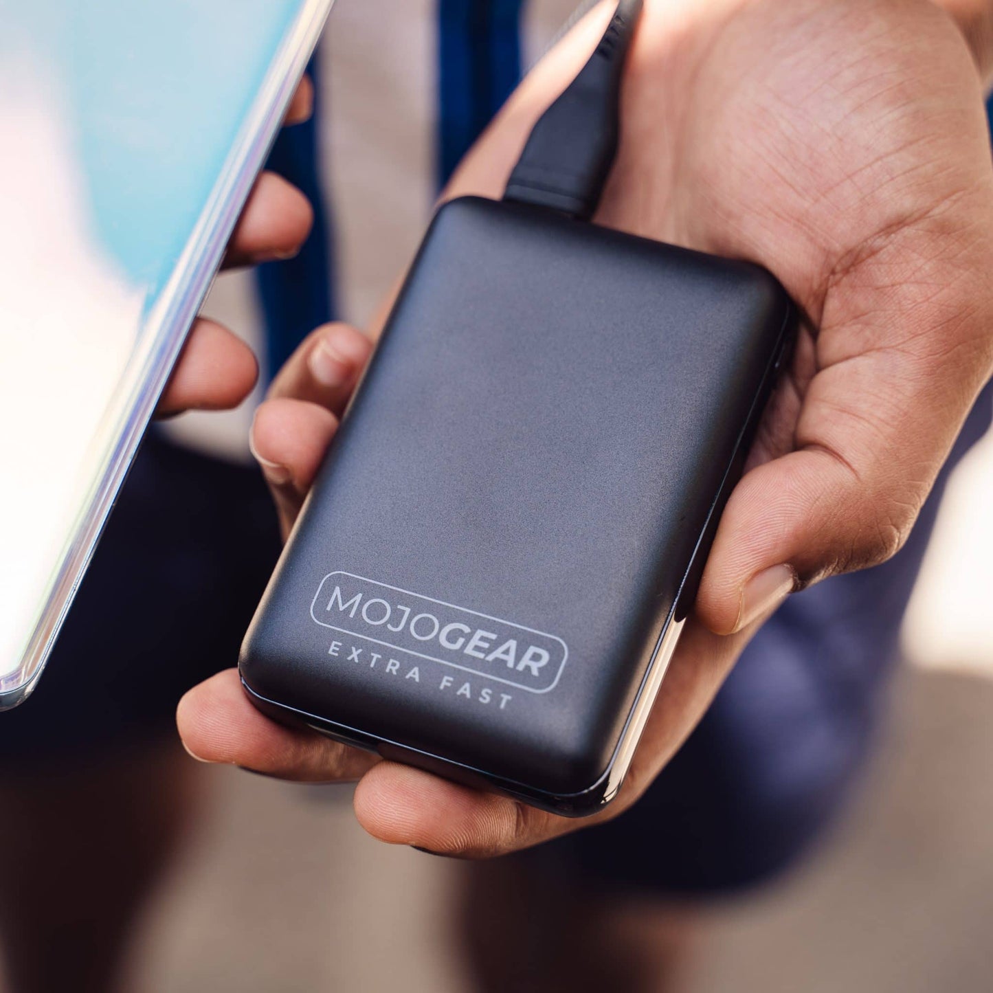 MOJOGEAR MINI EXTRA FAST 10.000 mAh powerbank - Powerbanks