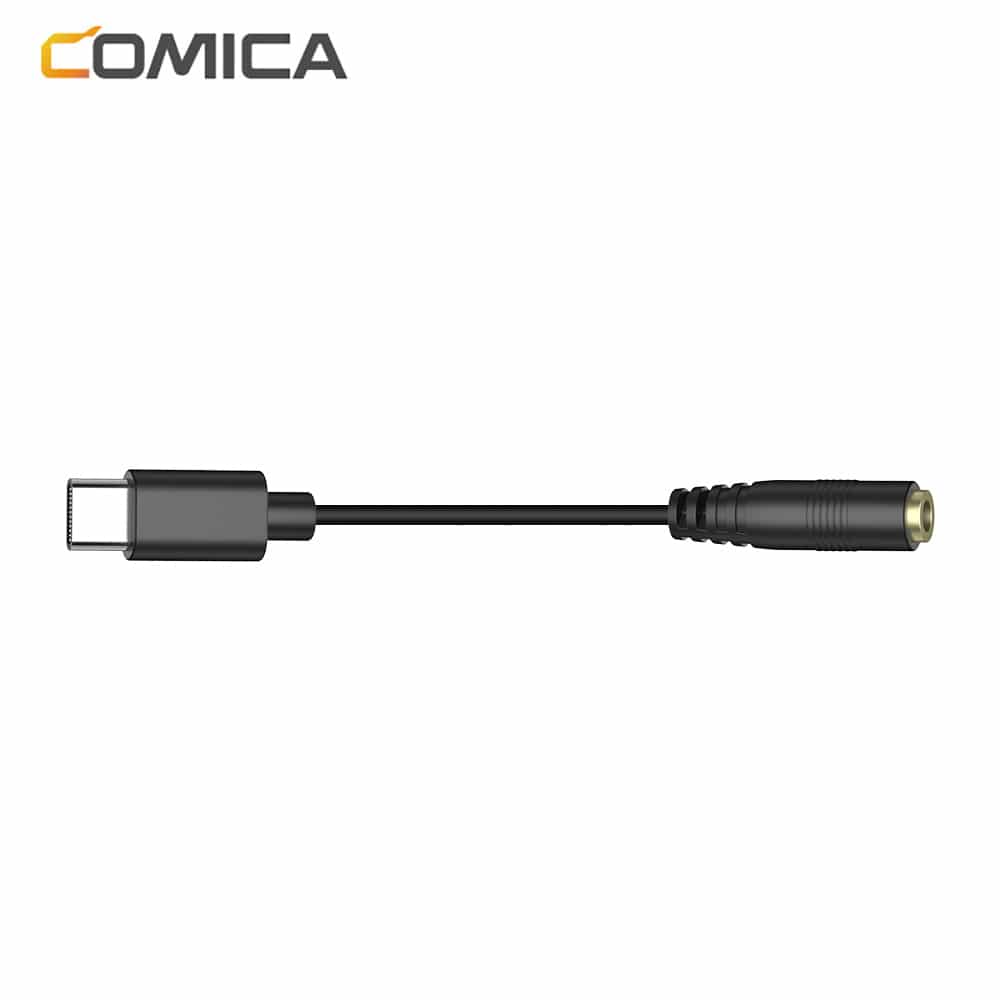 Comica USB-C to mini-jack adapter