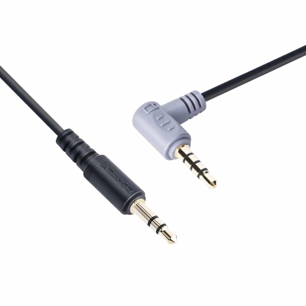 Comica 3.5mm jack TRRS-TRS adapter cable for microphones