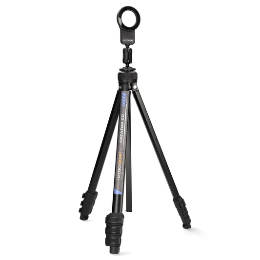 MOJOGEAR Creator GO KIT - Lichtgewicht reisstatief met Video Head & MagSafe mount 153 cm - Statieven en toebehoren