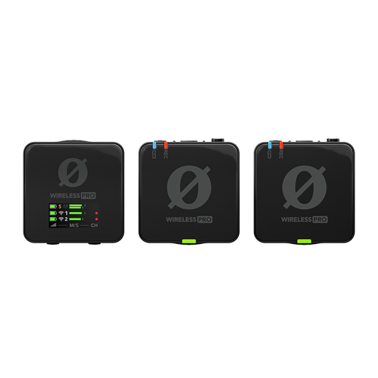 RØDE Wireless Pro Premijm draadloze microfoon-set met accessoires - Microfoons
