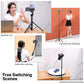 Ulanzi SK-03 Selfie Stick Statief 160 cm met klem en Bluetooth remote - Selfiesticks