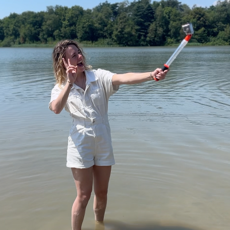 Telesin Floating Selfie Stick Waterproof — 36 tot 62 cm - GoPro Onderwater-accessoires