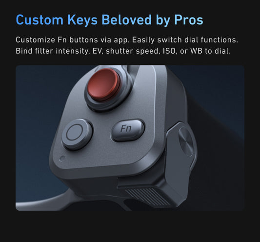 Telesin Master Grip voor iPhone 17 Pro Max - Standard Kit - Handgrips