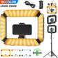 Ulanzi U200 Ringlamp Video Rig - met telefoonhouder en ingebouwde powerbank - Ringlampen