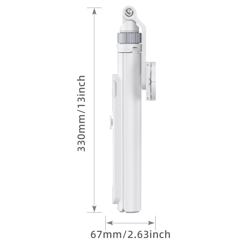 Ulanzi TT88 Overhead smartphone selfiestick - Wit - Selfiesticks