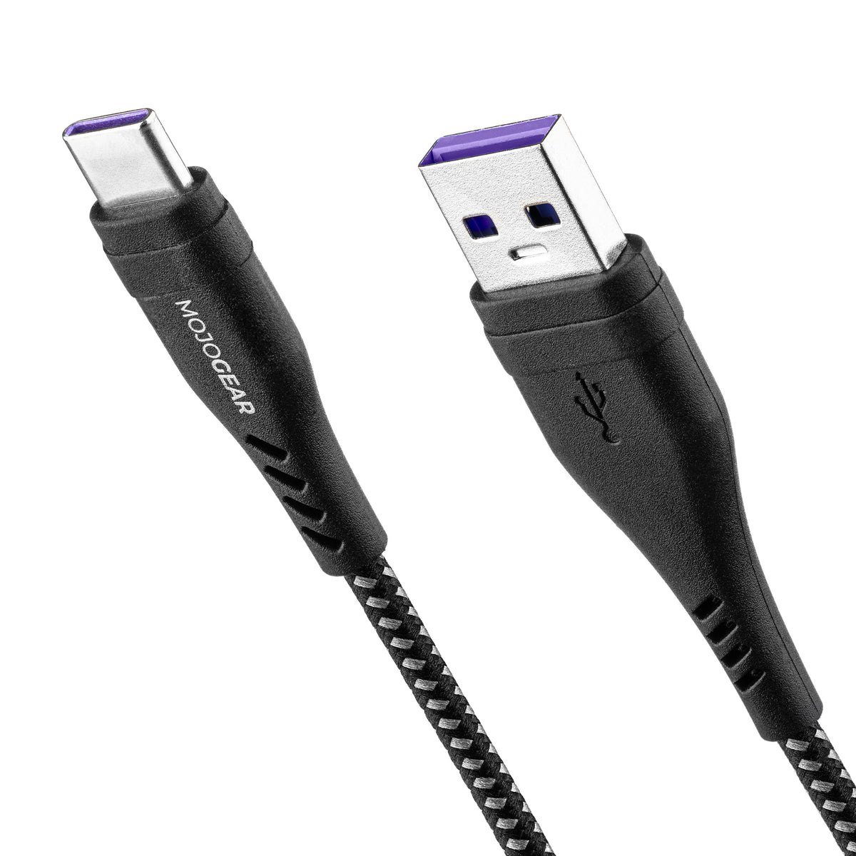 MOJOGEAR CHARGE+ 65W snellader met USB naar USB-C kabel 3 meter - Opladers