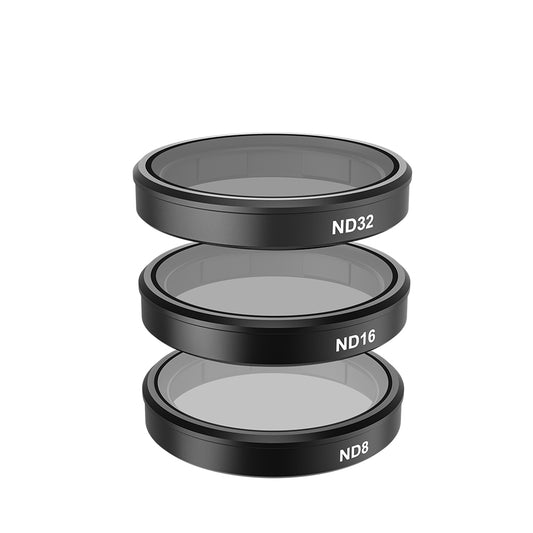 Telesin CPL+ND8/16/32 Lensfilterset (4-pack) voor Osmo Action 3/4 - Lenzen