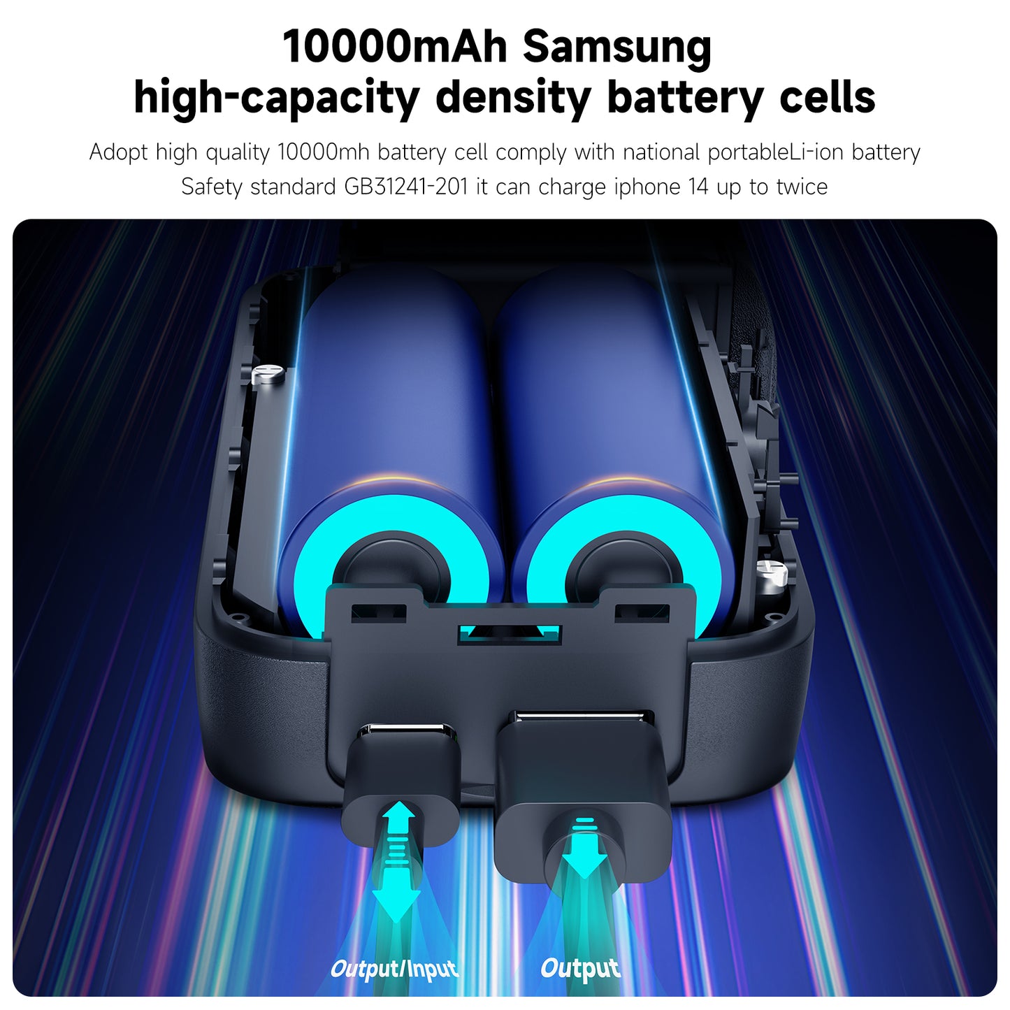 Telesin 10000mAh powerbank voor GoPro-accu's - GoPro 9 t/m 12 - GoPro Accu's en opladers