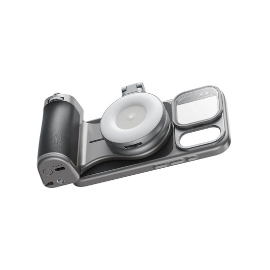 Telesin Master Grip V2 voor iPhone 17 Pro - Creator Combo met lamp en filter - Handgrips