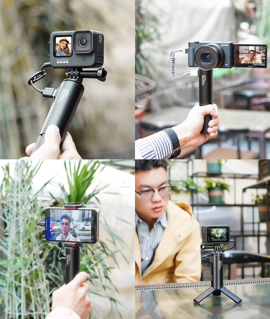 Ulanzi BG-4 power bank grip with tripod - 5000 mAh