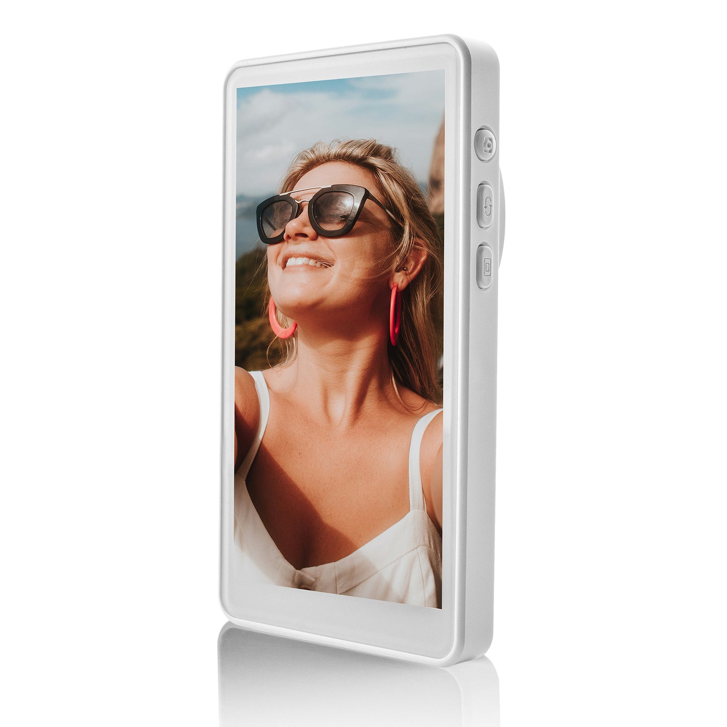 MOJOGEAR VS3 Selfie Vlog Monitor draadloos + bedraad - Wit - Overige producten