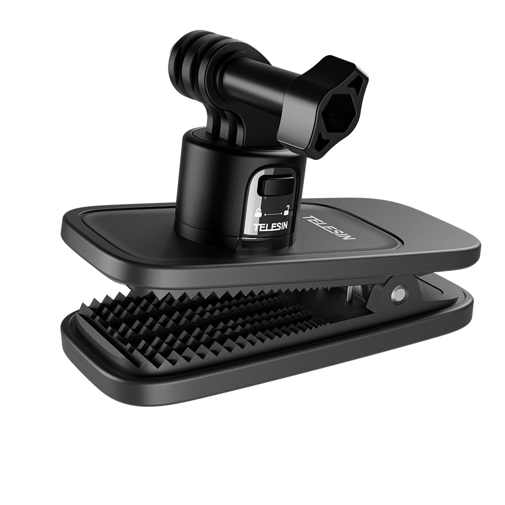 Telesin Quick-Release backpack clip voor GoPro & action cams - GoPro Mounts