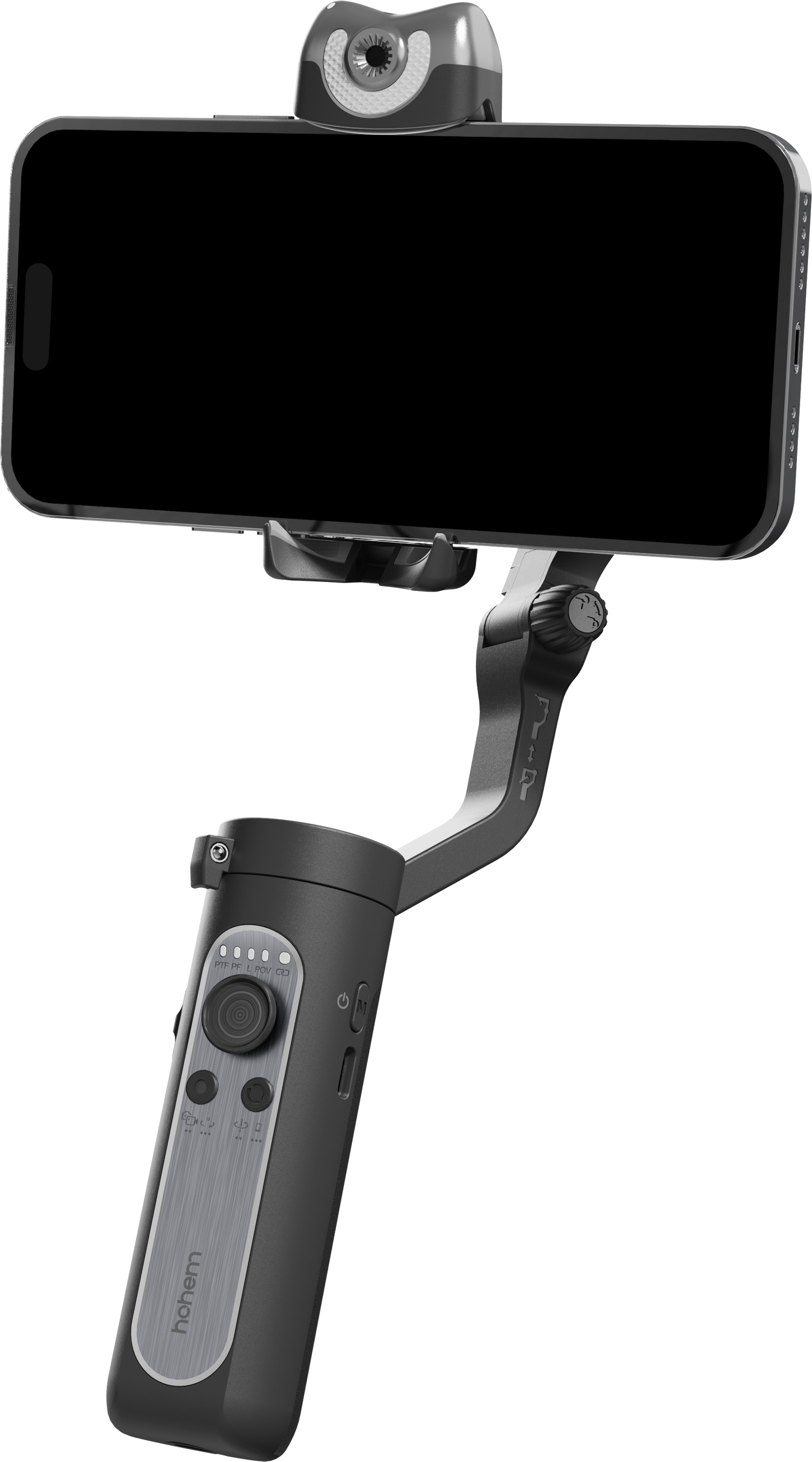 Hohem iSteady V2S smartphone gimbal with AI sensor and light