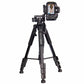 MOJOGEAR 140cm Camera en Telefoon Statief met Premium Telefoonhouder - Grote statieven