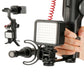 Ulanzi PT-3 Triple Cold Shoe Mount voor Gimbal, Camera en Smartphone Rig - Statiefaccessoires