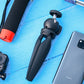 MOJOGEAR Video KIT: Mini tripod + phone holder + microphone + light