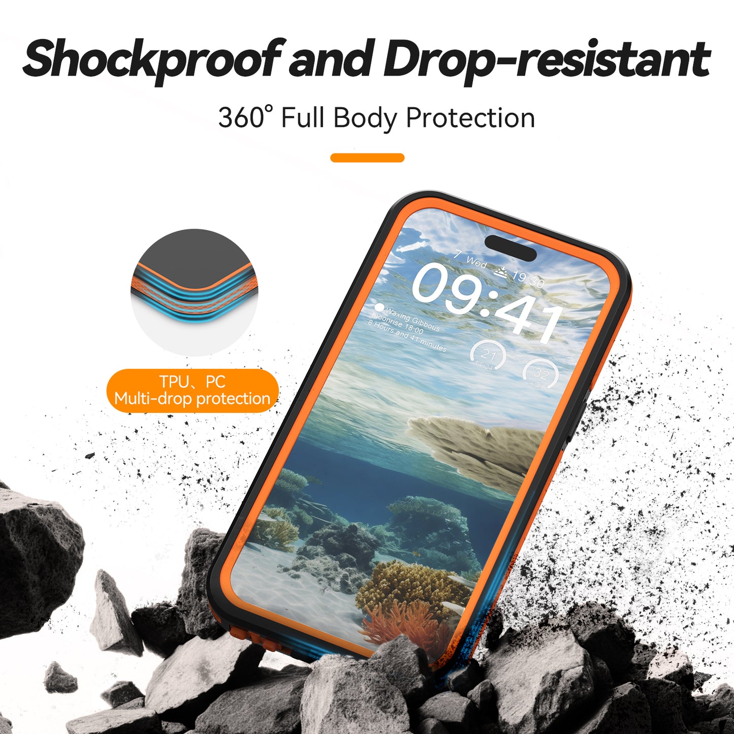 Telesin Waterproof Case voor iPhone 15 - Overige producten