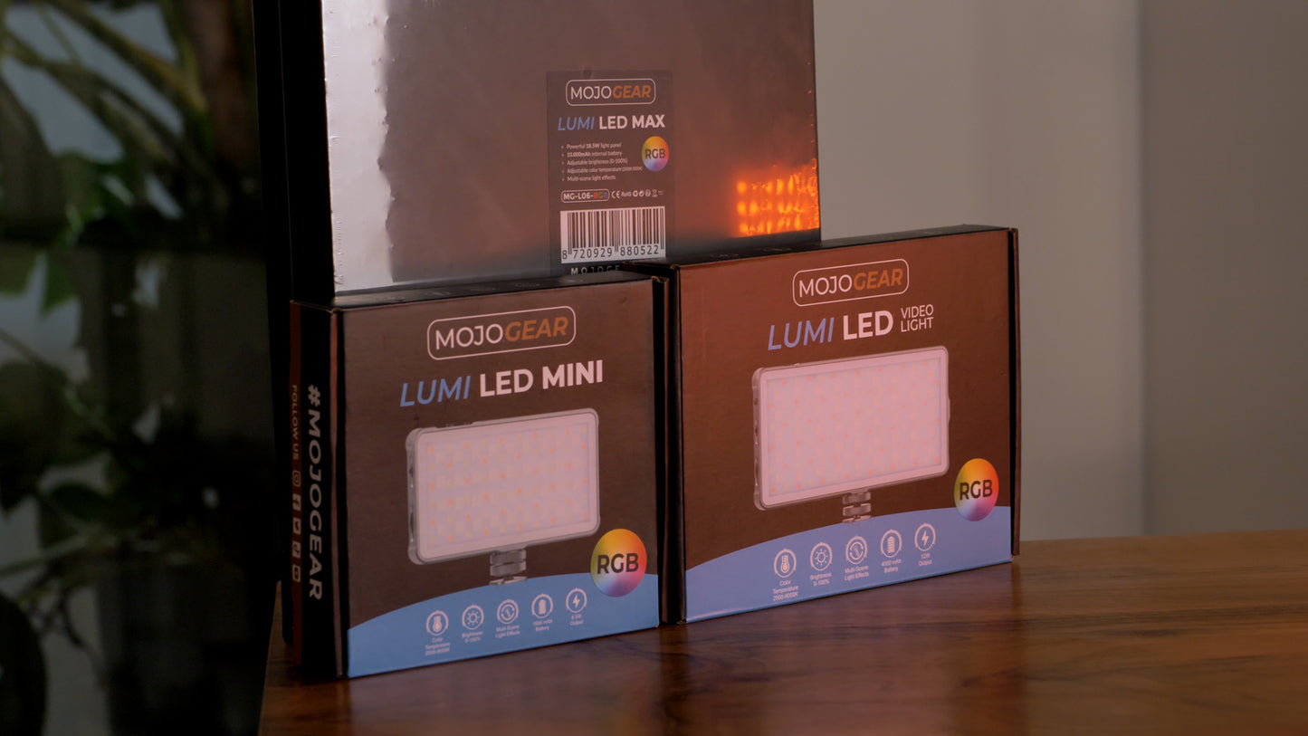 MOJOGEAR Lumi Bicolor LED lamp 12W - Medium